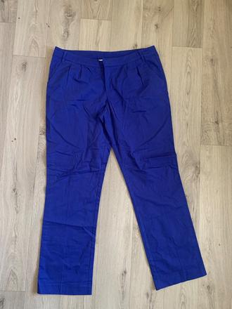 Dámske modré nohavice, l