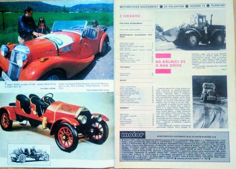 Motor motoristická současnost,