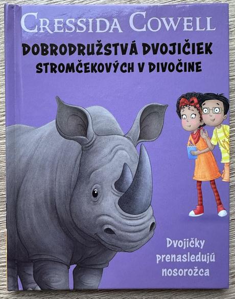 Cressida cowell dvojičky prenasledujú nosorožca, 