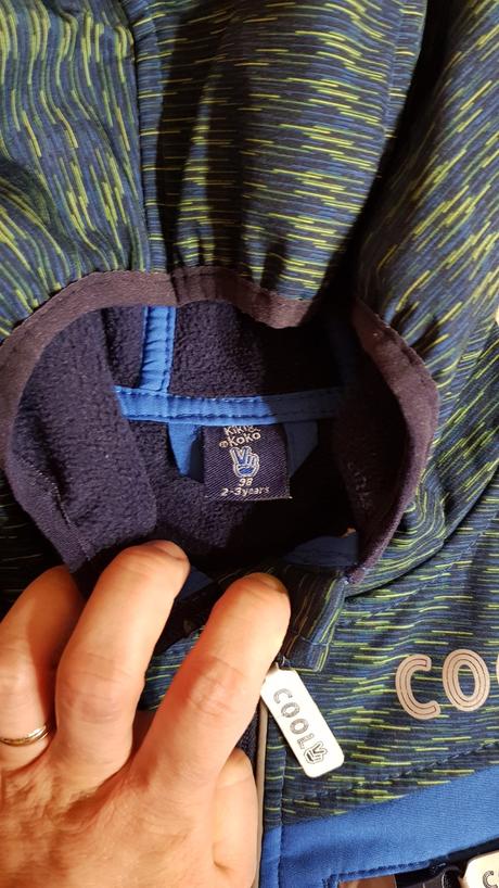 Softshellová bunda 98 pre chlapca, kiki&koko,98