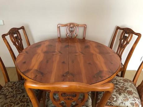 Jedálenský nábytok z čerešne - retro, 