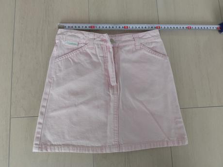 Predám dievčenskú rifľovú sukňu, h&m,134
