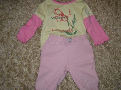 Dievčenská súprava na domáce oblečenie , f&f,68