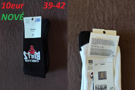 Ponožky dlhé nba chicago bulls, h&m,39 / 42
