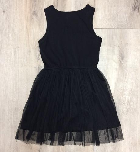 Šaty čierne dievčenské ovs č.152,11-12y, ovs,152