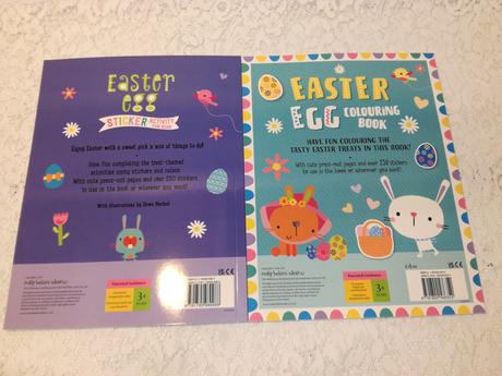 Easter egg sticker / activity + colouring nau22, 