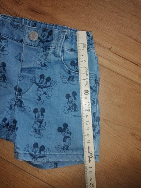 Mickey riflove kratasky 86/92, h&m,86