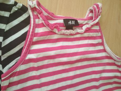 Šaty 3 kusy, h&m,122