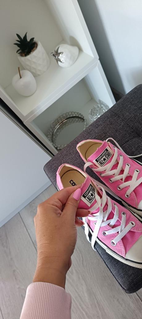 Ružové tenisky converse all star 36,5, converse,36