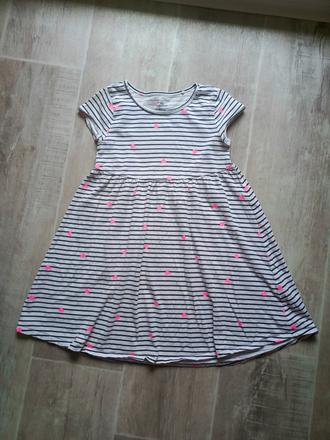 Dievčenské šaty veľ. 122/128, topolino,122