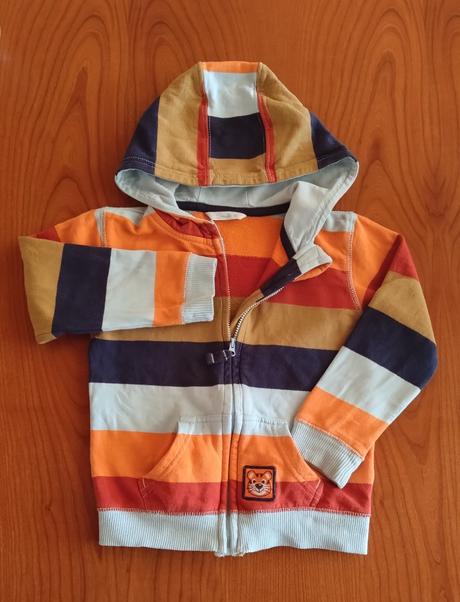 Tepláková bunda, mikina, smile,98