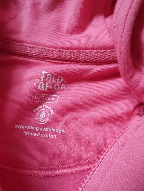 Dievčenská mikina 12-18 mesiacov, tesco,86