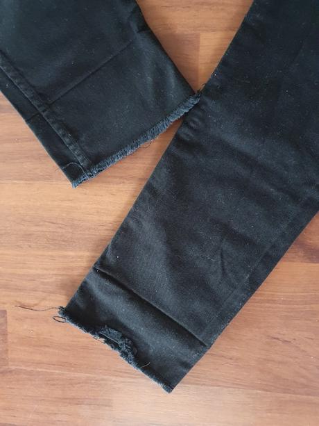 Čierne elastické skinny jeansy, veľ. 164, h&m,164
