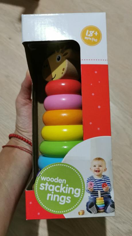 Drevena vkladacka veza carousel,