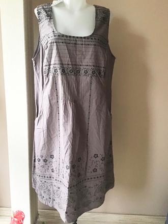 Bavlnené saty 2+1napoly, 46 / 50