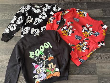 Mickey mikiny, h&m,134