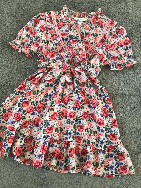 Kvetinové šaty v.104/110, 104