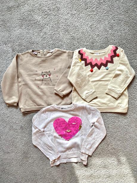 Mikiny zara, lindex h&m, veľ. 104, 4e-5e kus, zara,104