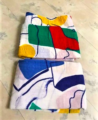 Krepové boho posteľné prádlo / 3 ks, 