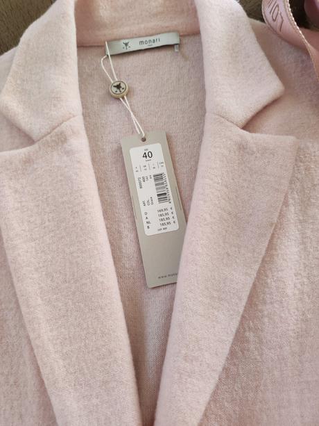 Dámsky vlnený kabát monari, l