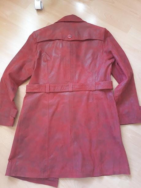Kožený kabát značka k cero, xl