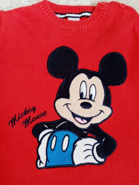 Sveter s mickey mouseom, c&a,92