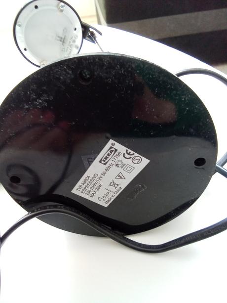 Stolná lampa ikea, 