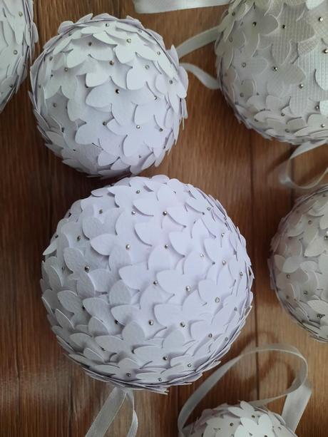 Vianočné gule - handmade, 