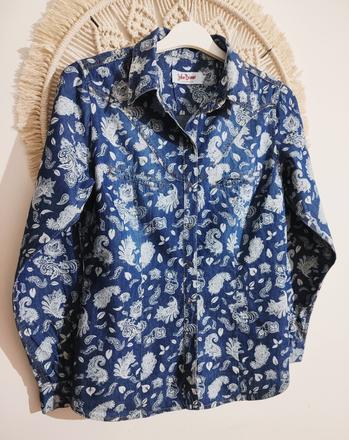 Riflová košeľa john baner, m