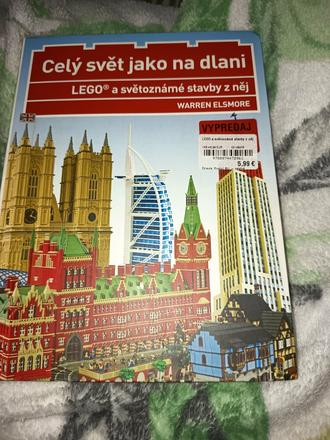 Kniha lego - cely svet jako na dlani,