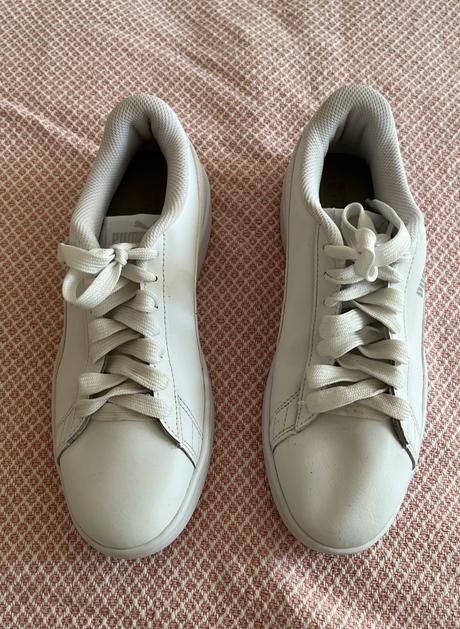 Biele kožené tenisky puma 38, puma,38