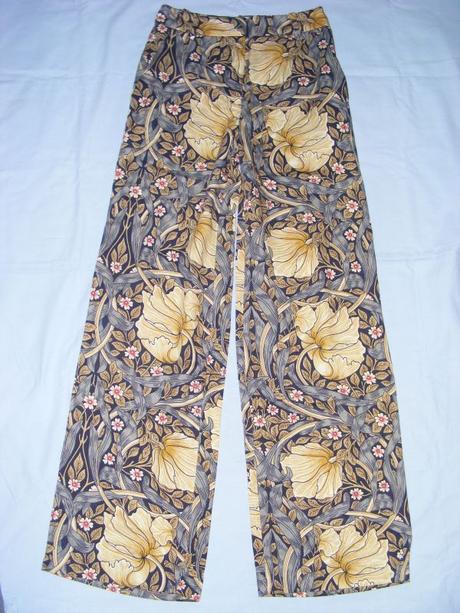Široké nohavice morris & co. by h&m, h&m,34 / xs