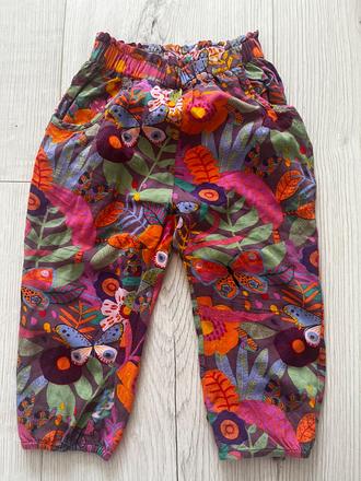 Farebne haremove nohavice, next,98