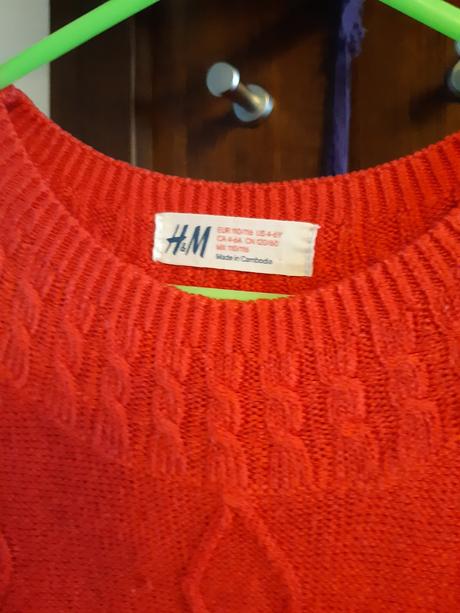 Šaty značky h&m, veľkosť 110/116, h&m,110