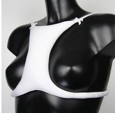 Biela protivrásková podprsenka decollette-astratex, m