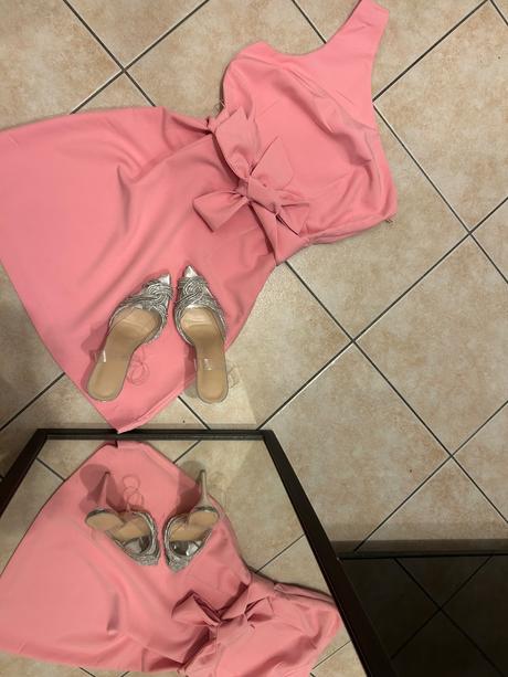 Pink šaty, s