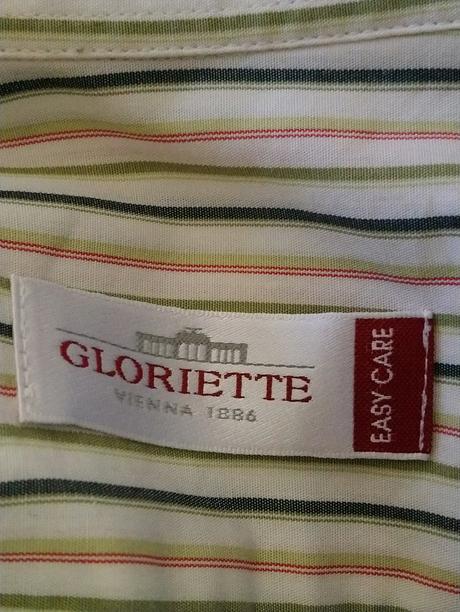 Pánska farebne pásikavá košeľa, gloriette, l