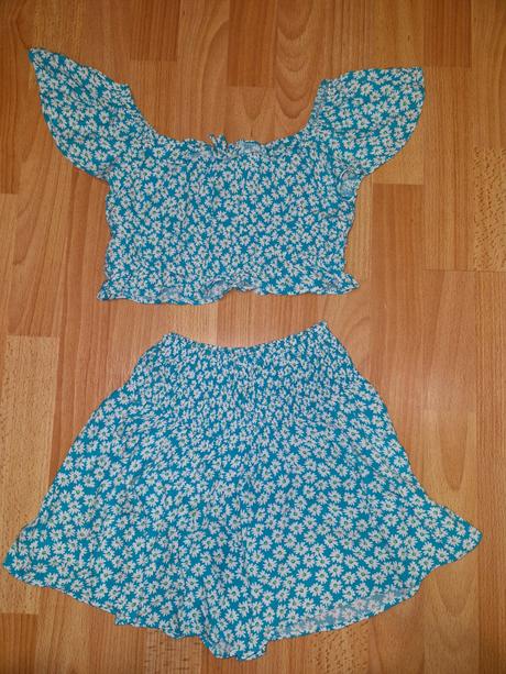 Kratasy + top zara, zara,140