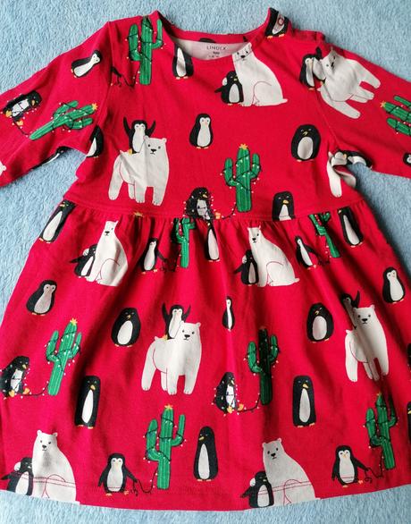 Šaty ľadový medveď, lindex,80