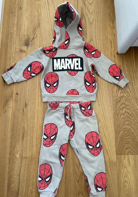 Marvel suprava teplaky a mikina, h&m,98
