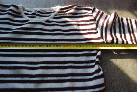 Prúžkovaný pulover, m