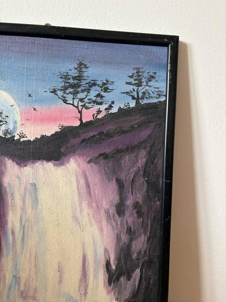 Maľovaný obraz čučka pavol 1995, 