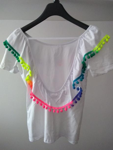 Tričko s holými ramenami, s