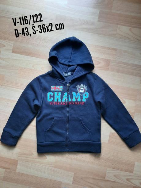 Chlapčenská mikina, 116