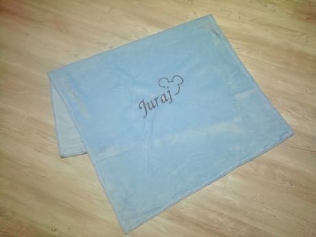 Letná deka s menom,