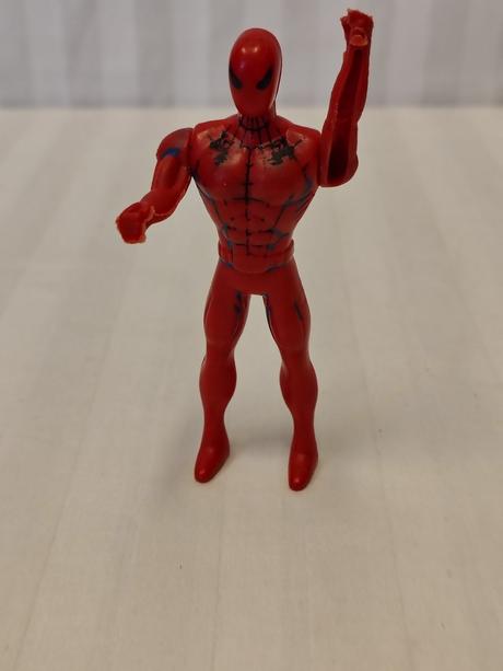 Zber. retro spider-man s patinou, vintage bootleg,