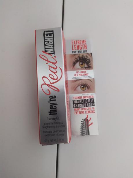 Benefit . they're real magnet - maskara, vzorka, 