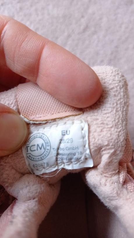 Ružové termo čižmy tchibo, 28/29, tcm,28