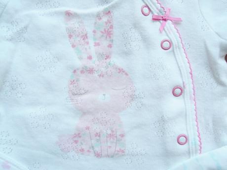 2 x zavinovacie body na 0-3 mes. zajačik, f&f,56