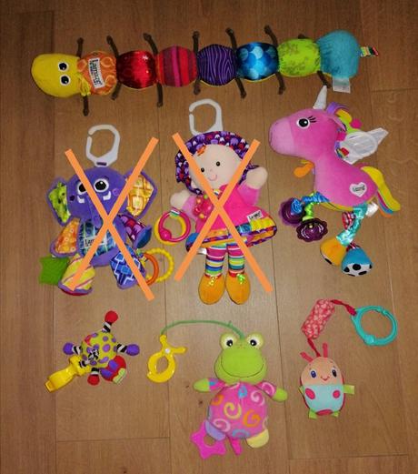 Hračky zn. lamaze a iné, 